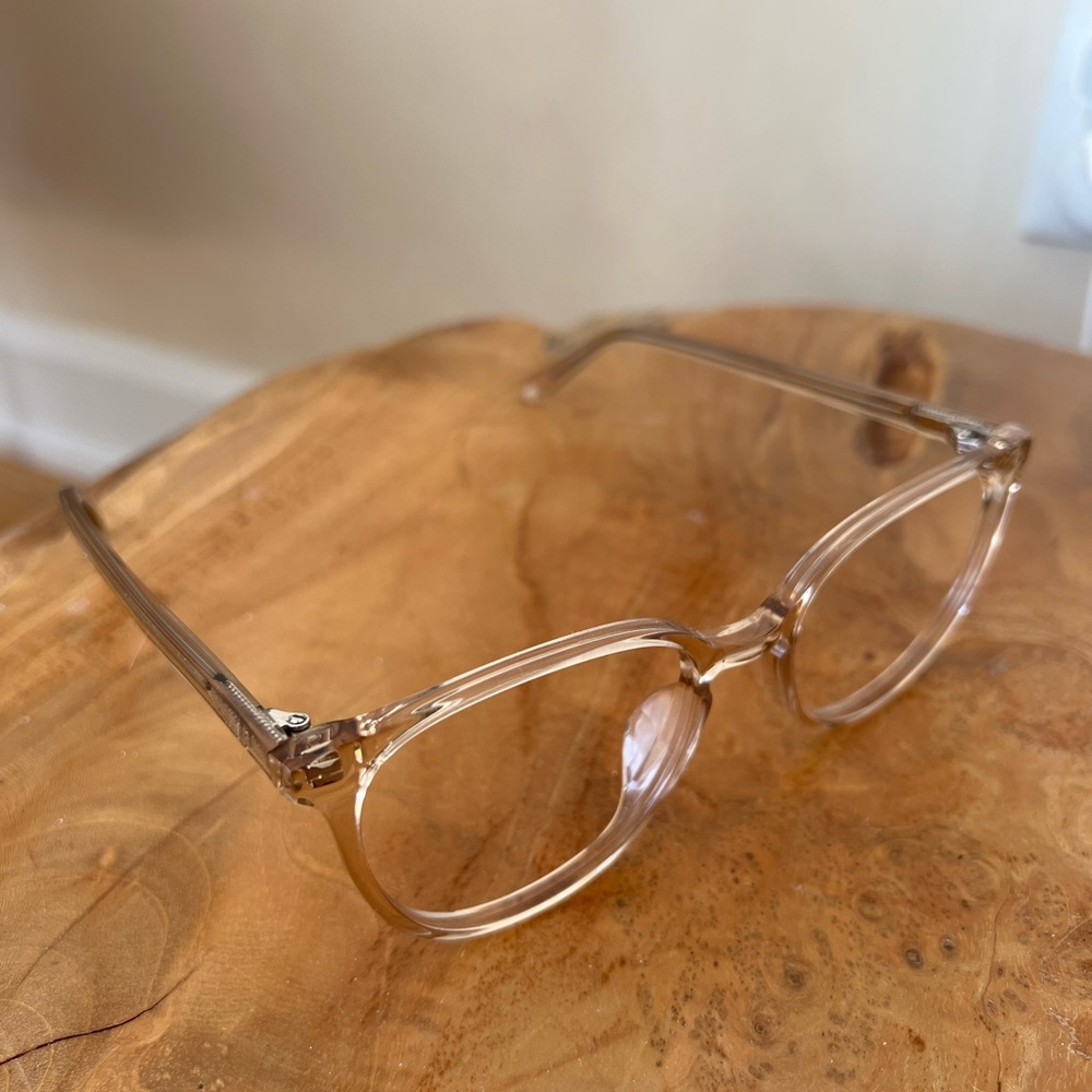 Bonklook Clear Round Glasses Frame